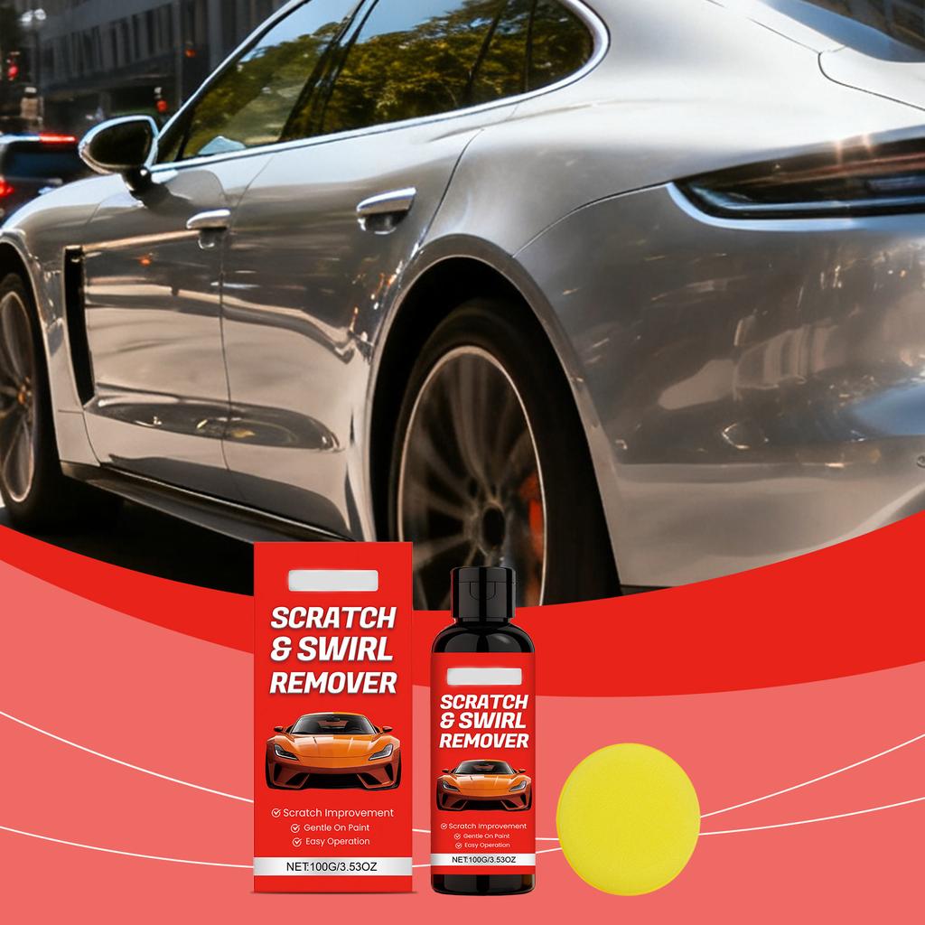 Car Scratch Care Kit: Paint, Cleaning, Polishing, Refurbishment, And Brightening Care Kit