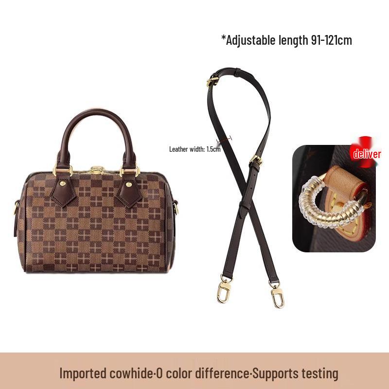 Luoboshi Embroidered Shoulder Strap for LV Speedy 20 Canvas Crossbody Bag Accessories