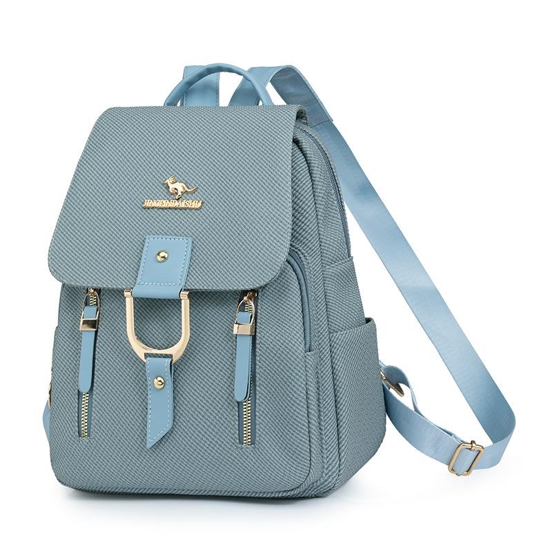 Ladies' Casual Backpack, Lightweight for Shopping Storage, Retro Crossbody Backpack and Travel Bag