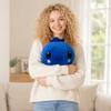 Plush Stuffed Blueberry Toy Soft Squeeze Cute Round Shape Comfortable Feel Suitable for Kids and Adults
