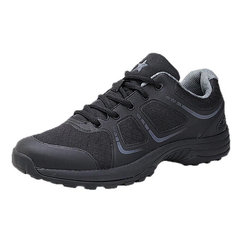 Tri-polar Men s Black Outdoor Fitness & Running Shoes