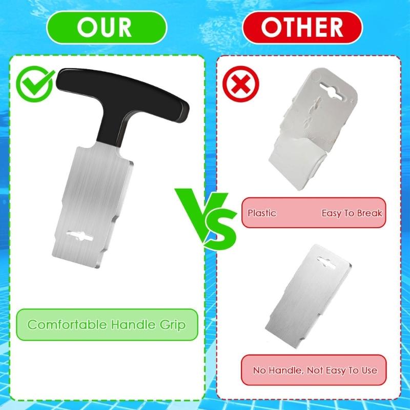 Pool Return Jet Removal Tool with Ergonomic Handle Suitable for Quick Eyeball Nozzle Disassembly Effortless Maintenance