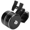 120db Bicycle Bell with Double Click Bike Handlebar Bell Alarm Outdoor Safety Bicycle PartsBlack