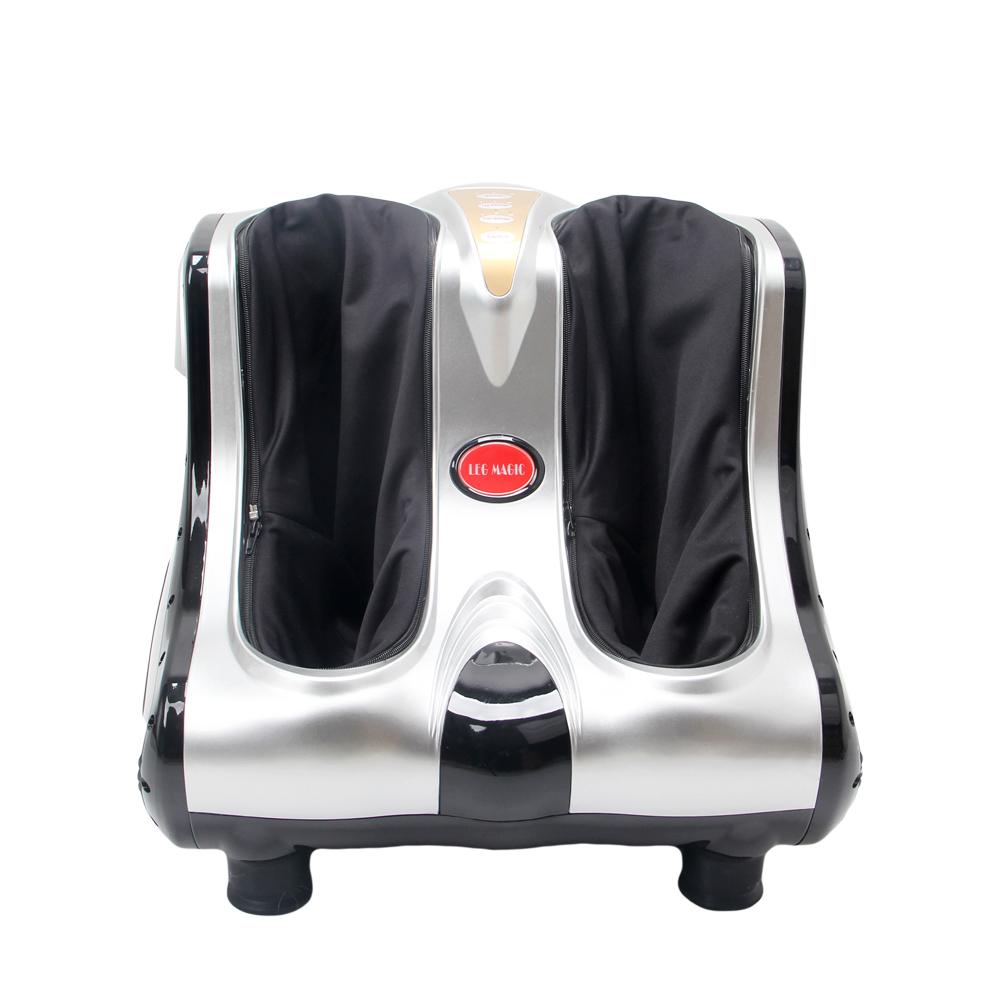 Smart Kneading Rolling Vibration Shiatsu Foot Calf Leg Massager 110V US Plug Gray