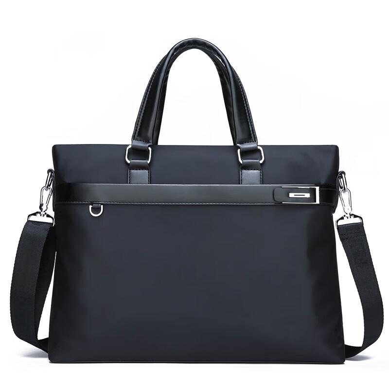 Tri-polar Oxford Cloth Laptop Briefcase