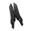 2pcs For Tesla Model Y     Front Bumper Bar Bracket Left + Right ABS Black Mount Bracket Support Fit 1493770 1493771