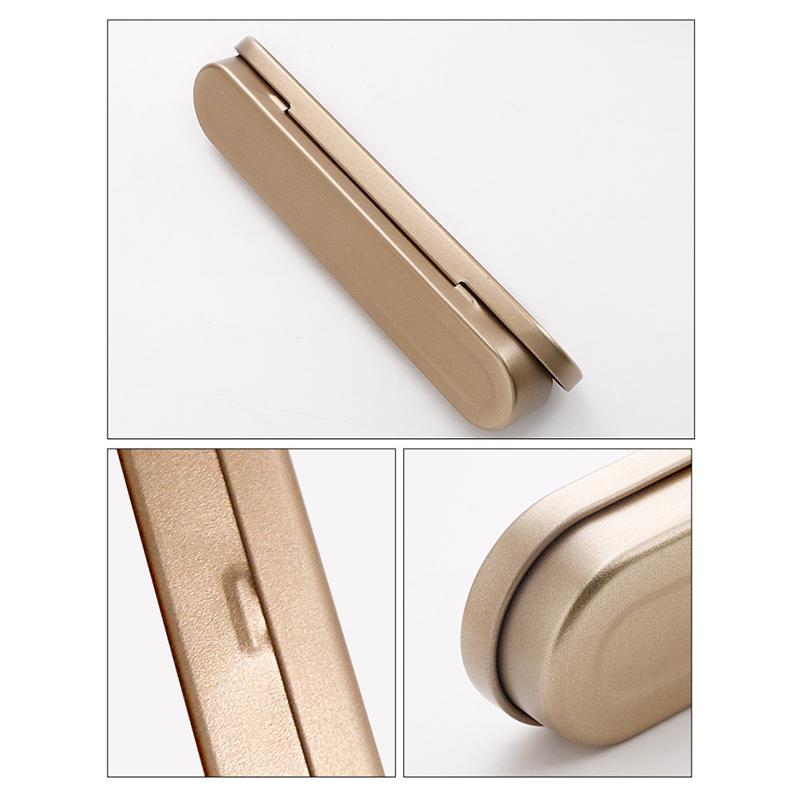 17X2Cm Black Metal Pen Box High Quality Protection Box For Fountain Pen Pencils Stationery Gift Box Office School Supplies