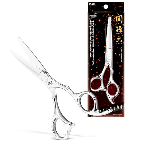 Kai Brand KAI Magoroku Seki Premium Haircut Cutting Scissors All Stainless Steel Forged Smooth Sharpness HC3556