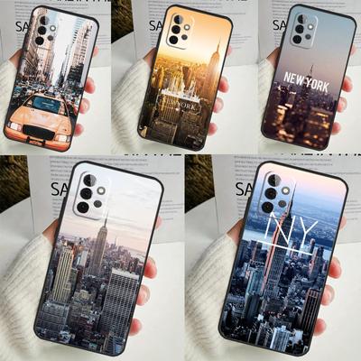New York City Phone Case For Samsung Galaxy A53 A33 A13 A12 A32 A52 A14 A34 A54 A15 A25 A35 A55 A71 A51