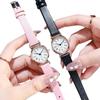 Womens Business Quartz Watch With Roman Numerals And Pu Strap For Office Wear