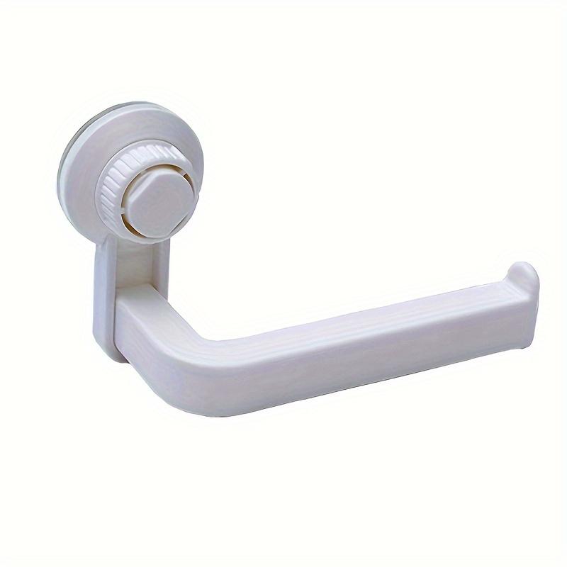 Versatile Vacuum Suction Cup Paper Towel Holder - Wall-Mounted, Self-Adhesive for Bathroom & Kitchen Storage, Best for Christmas