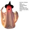 Scary Animated Halloween Ghost Decoration, Lighted Voice Control Skeleton Ghost for Haunted House, Halloween Party, Spooky Outdoor Decor