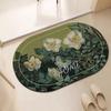 Diatom Mud Soft Floor Mat Bathroom Quick Drying Toilet Door Mat Absorbent Non-slip Toilet Toilet Rug