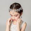 Pendant Princess Pearl Lovely Dress Accessories Hairpin Children's Headdress Forehead Headchain