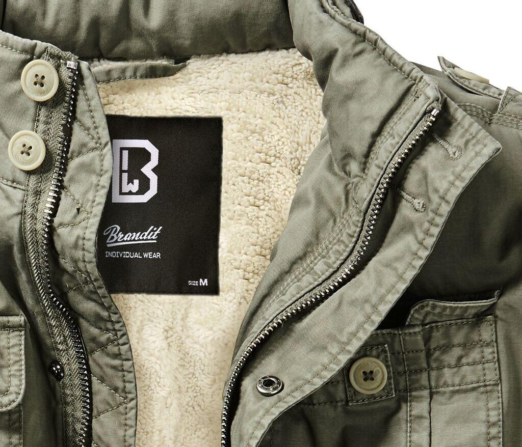 Зимняя куртка Brandit Britannia (9390) оливковая (9390-1)