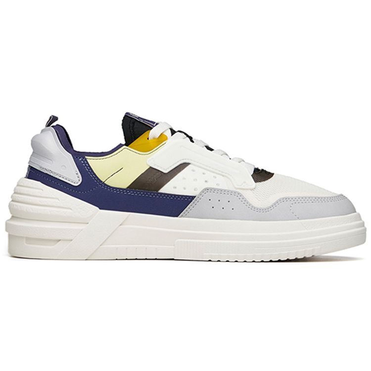 Anta Life Series A-Dao Pro Low-Top Sneakers Men Sneakers White Black Purple 112228071-1