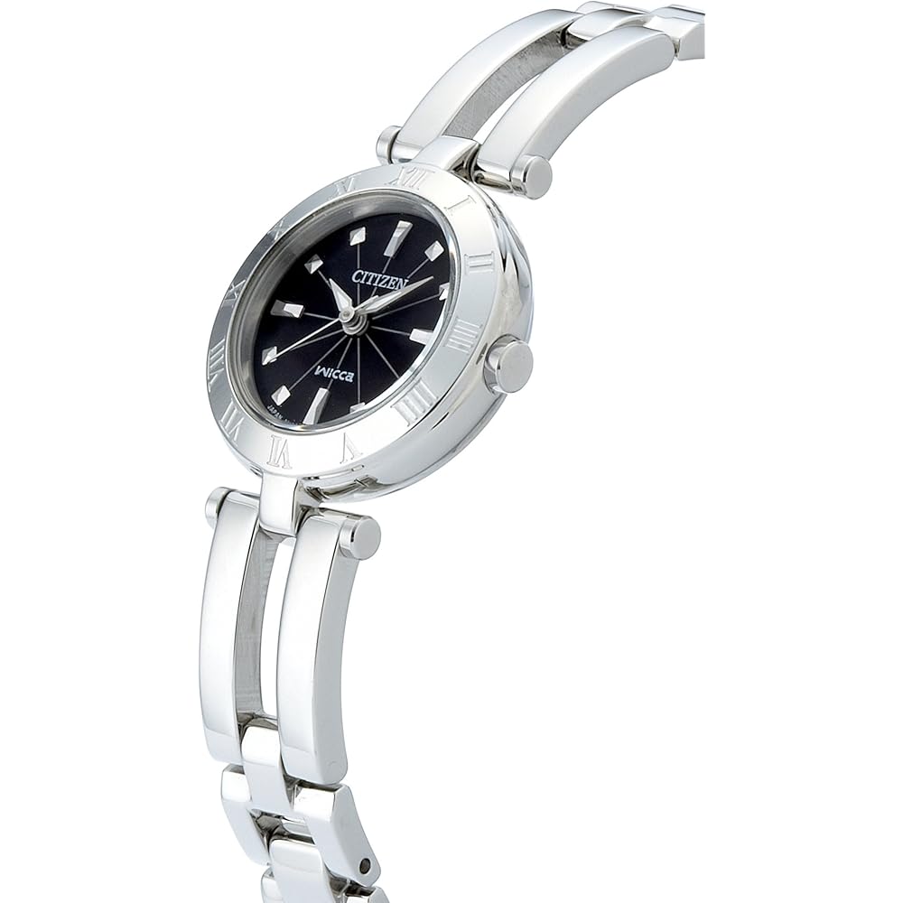Citizen wicca Eco-Drive Half Bangle Watch Simple Adjust NA15-1571 Women's