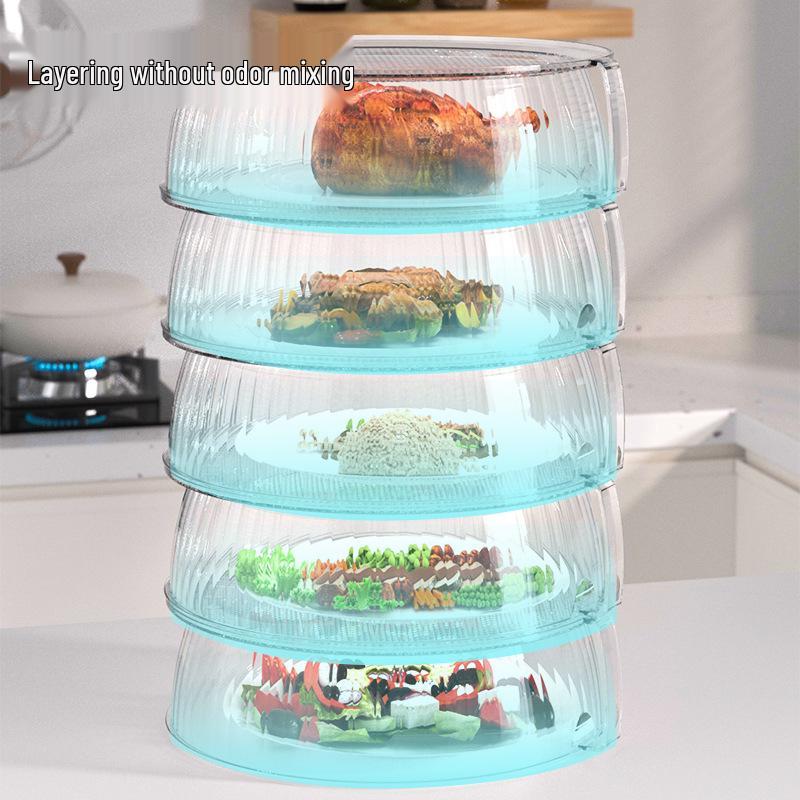 Stackable Insulated Mosquito-Proof Food Cover & Storage Box