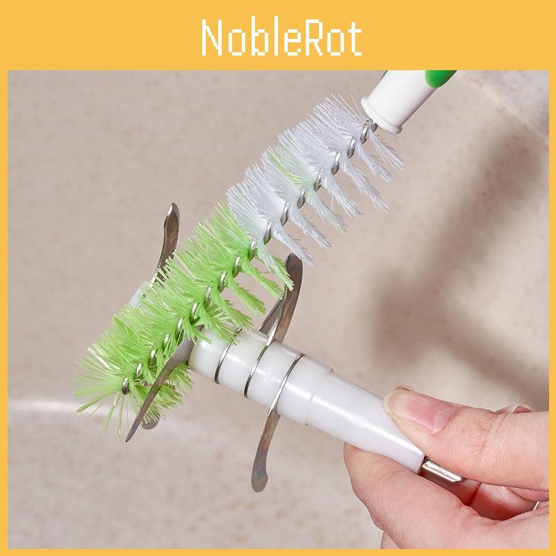 Multipurpose Baby Food Maker Cleaning Brush With Pp Tpr Nylon And Stainless Steel For Small Appliances