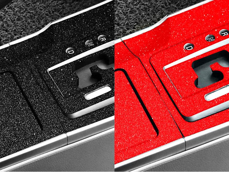 Mazda 6 Mittkonsol Växelspak Film: Dekorationsstickers för interiör (2003-2015)