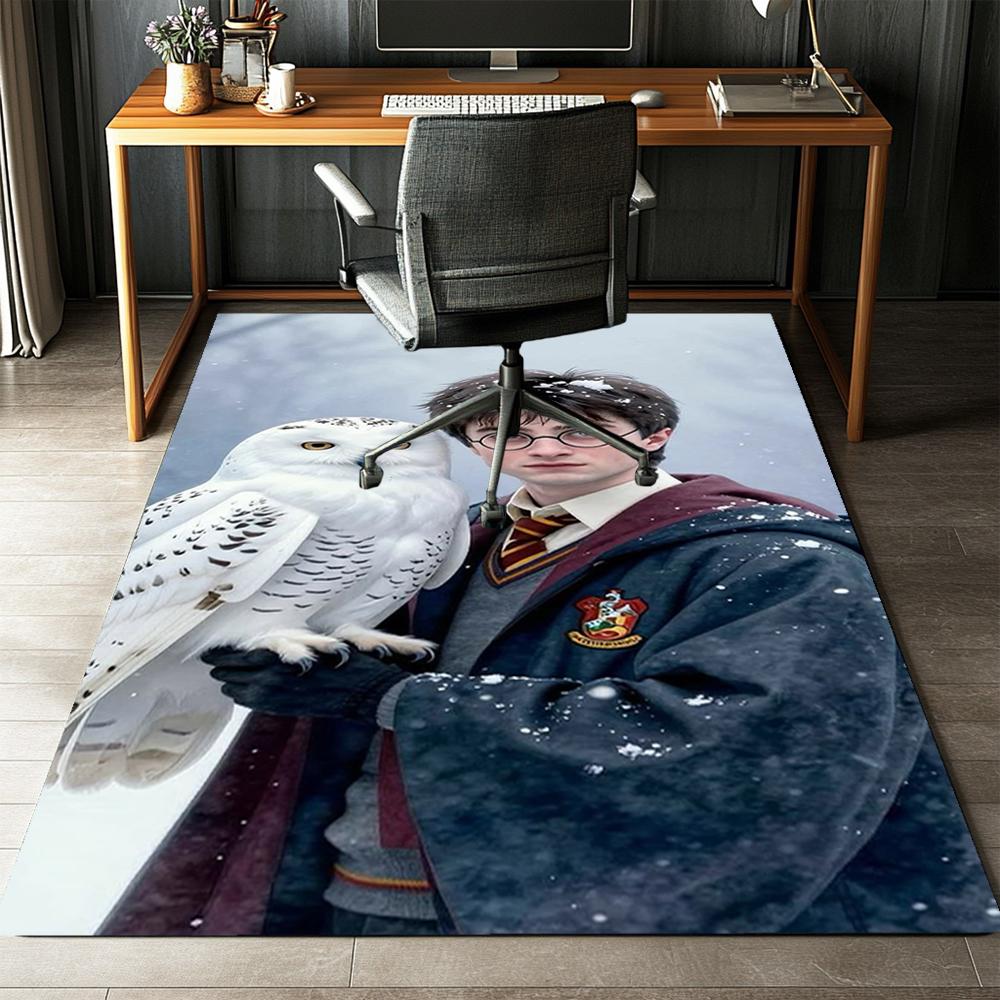 Harry Potter Printed Carpet,Rug,for Office Chair Living Room Bedroom Kitchen Room Decor Gifts.