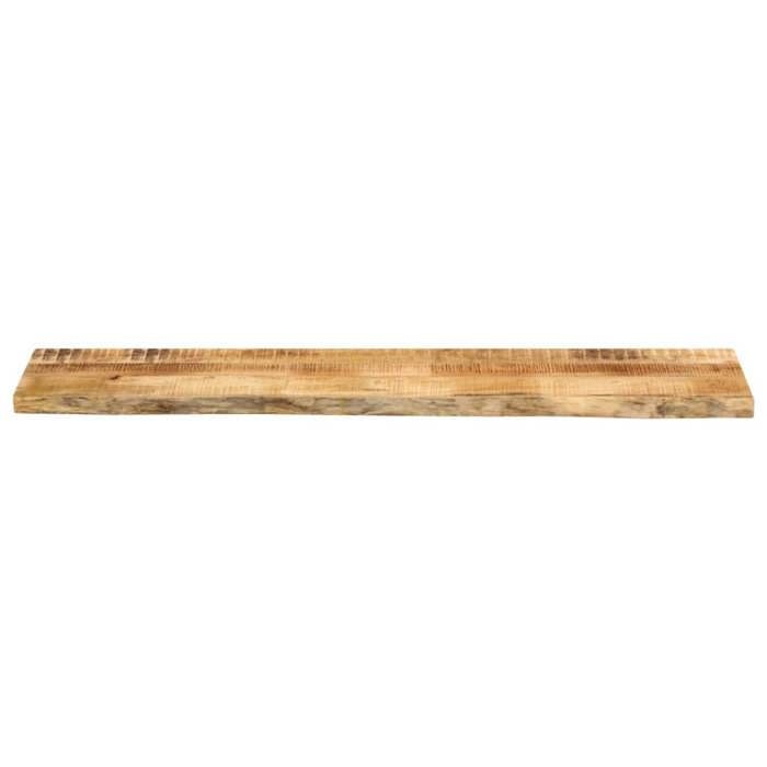VidaXL Tabletop 180x20x2.5 Cm Live Edge Solid Mango Wood, Wooden Tabletop, Side Table Top, 370329