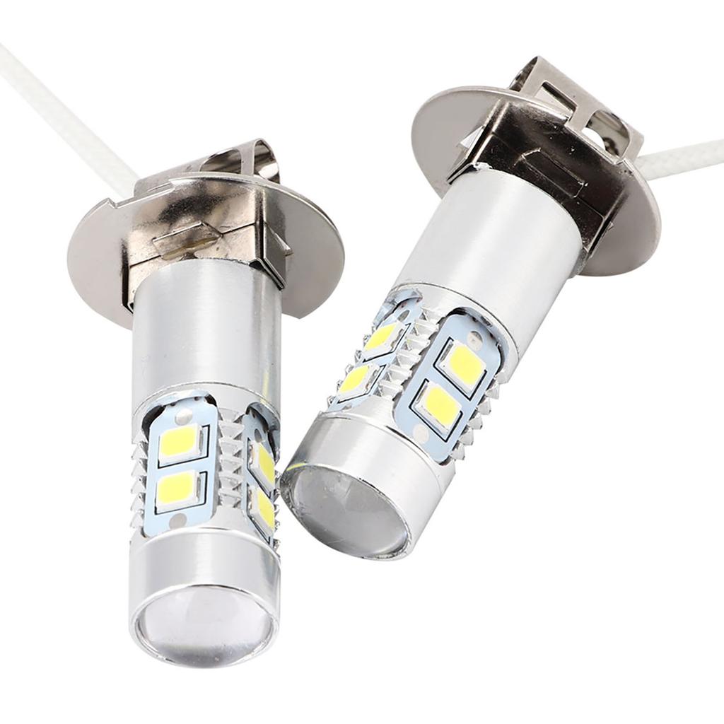 50W High Energy Conversion LED Bulb for Car 2 PCS 6000K - 6500K (White Light)