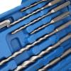 20Pcs SDS Rotary Hammer Drill Bits Chisel Set Tool with Blue Tool Box