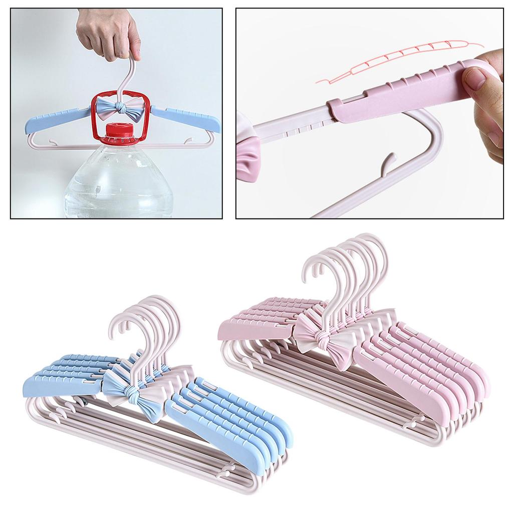 Children's Multifunctional Adjustable Coat Rack, Extendable Clothes Hanger, for