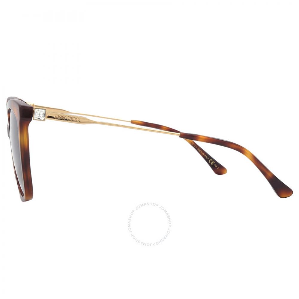 Jimmy Choo Brown Gradient Butterfly LadieS SunglaSSeS Maci S 0086 Ha 55