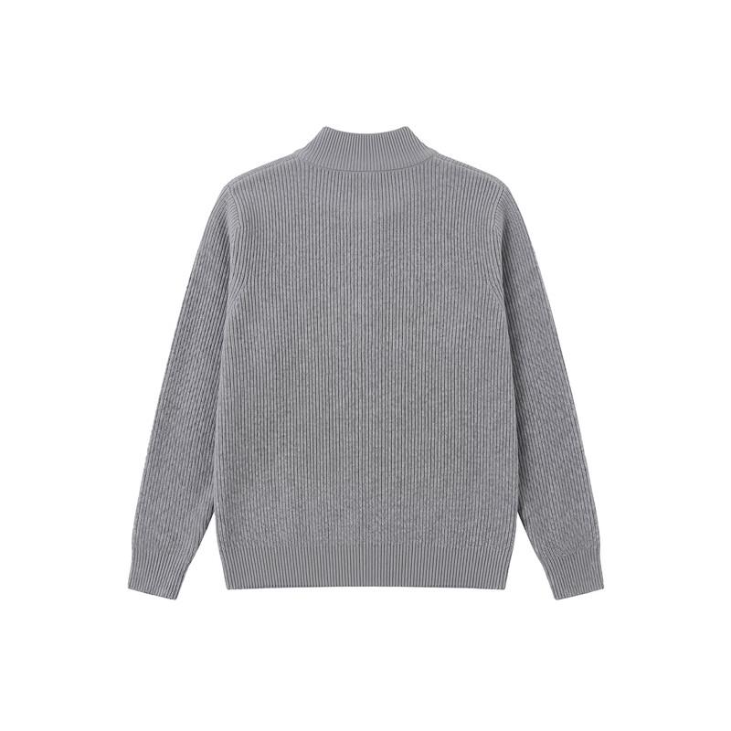 GOLFCROSS Unisex Half-Zip Pullover Knit Sweater