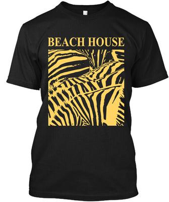 Nieuw Populair Strandhuis Tiener Droom Amerikaanse Droom Muziekgroep T-shirt Maat S-4XL Unisex T-shirt