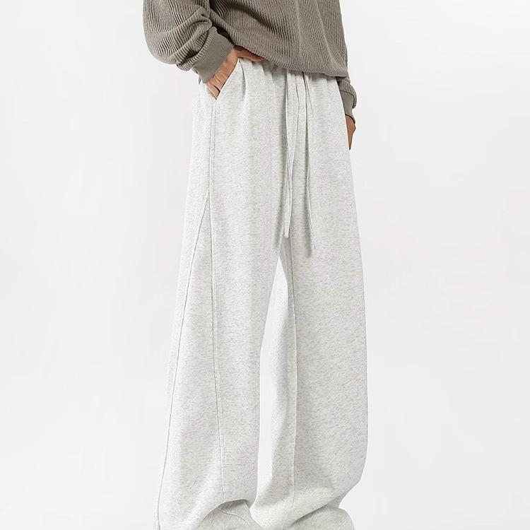 Small scimitar casual sweatpants men's autumn wear American retro hiphop pants loose and versatile sports trousers