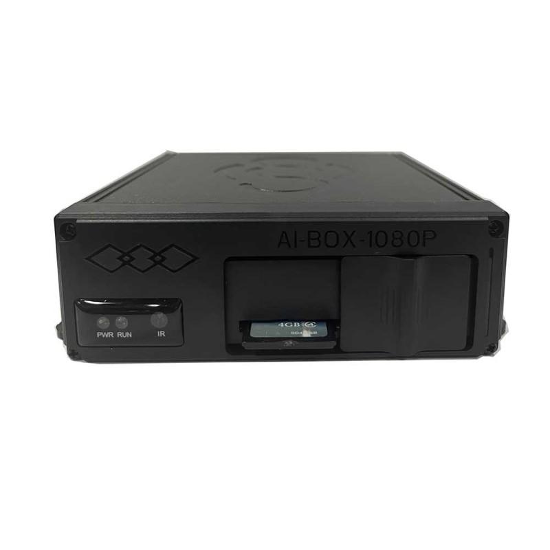 Car AHD DVR 4 Channel 1080P AHD SD Vehicle Mobile DVR Video Recorder Real-Time View Monitor 12-36V