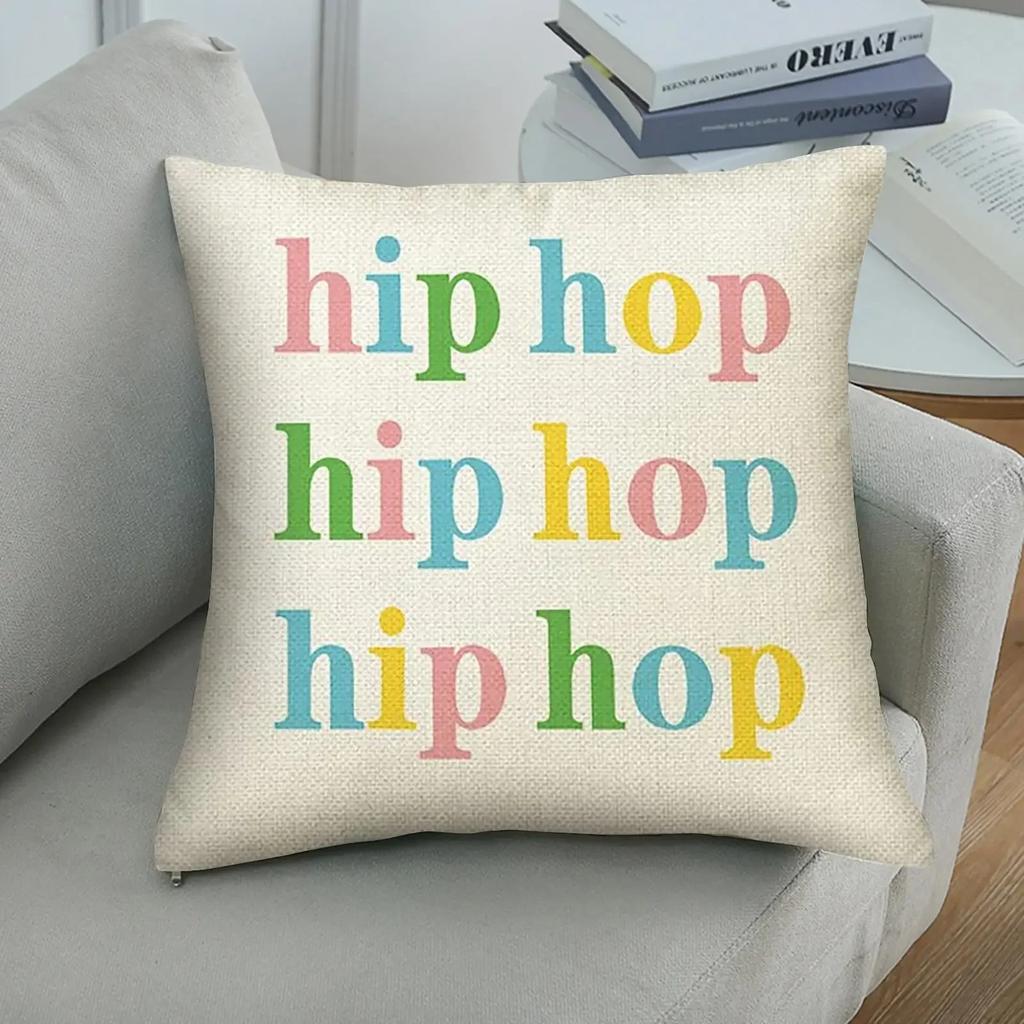 Easter Pillowcase, Easter Rabbit Decorations Home Decor Cushion Cover X