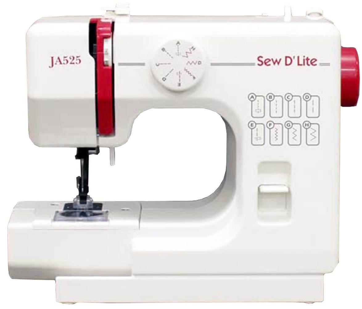 

JANOME Compact Electric Sewing Machine JA525 [sew D`Lite] білий