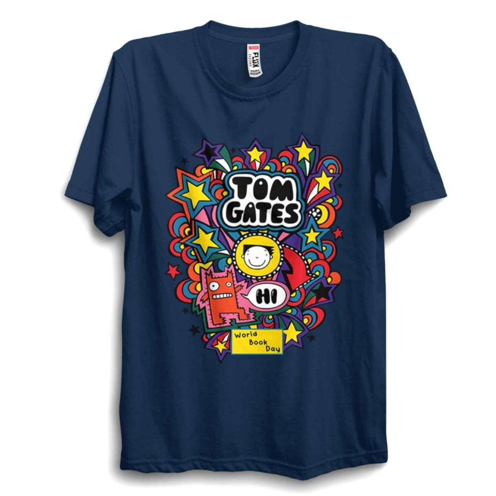 World Book Day T Shirt Easy Gates Costume Fun Cartoon Doodle Outfit S