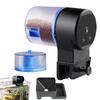 Fish Automatic Feeder Adjustable Precision Food Dispenser with Timer Aquarium Auto Feeder for Home Dorm Office Apartment Bedroom