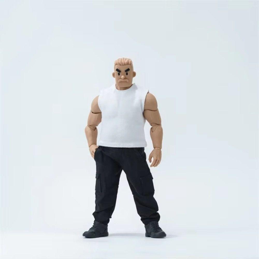 Accessories 1/10 Scale Clothes Shirt Jeans Action Figure Body Clothes Vest Clothing Set For Notaman Nt-03 Strong Soldier