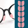 5Pair Color Anti-Slip Silicone Nose Pads For Eyeglasses Glasses Frame Plug-In Nose Pad Eyewear Accessories