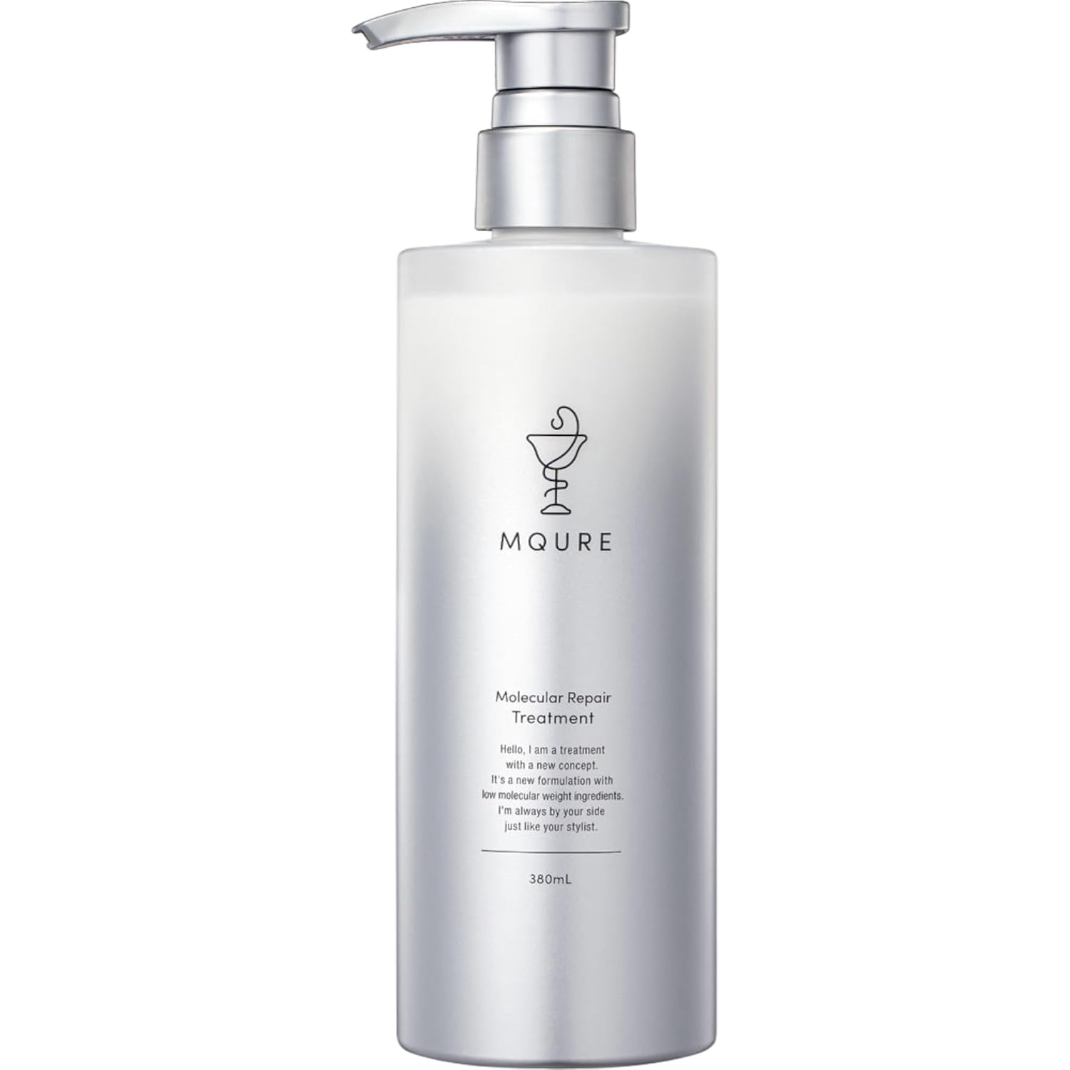 MQURE Salon-like smoothness home Molecular Repair Treatment 380ml