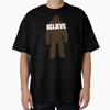 Bigfoot Believe Designed and Sold by Whats Good Vintage Washed Casual Homme Comfortable Designer Clothes Slightly Graphic