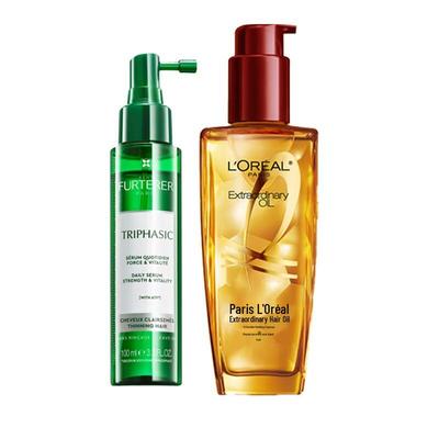 Furterer Anti-Haarausfall Serum & L'Oreal Haaröl Set