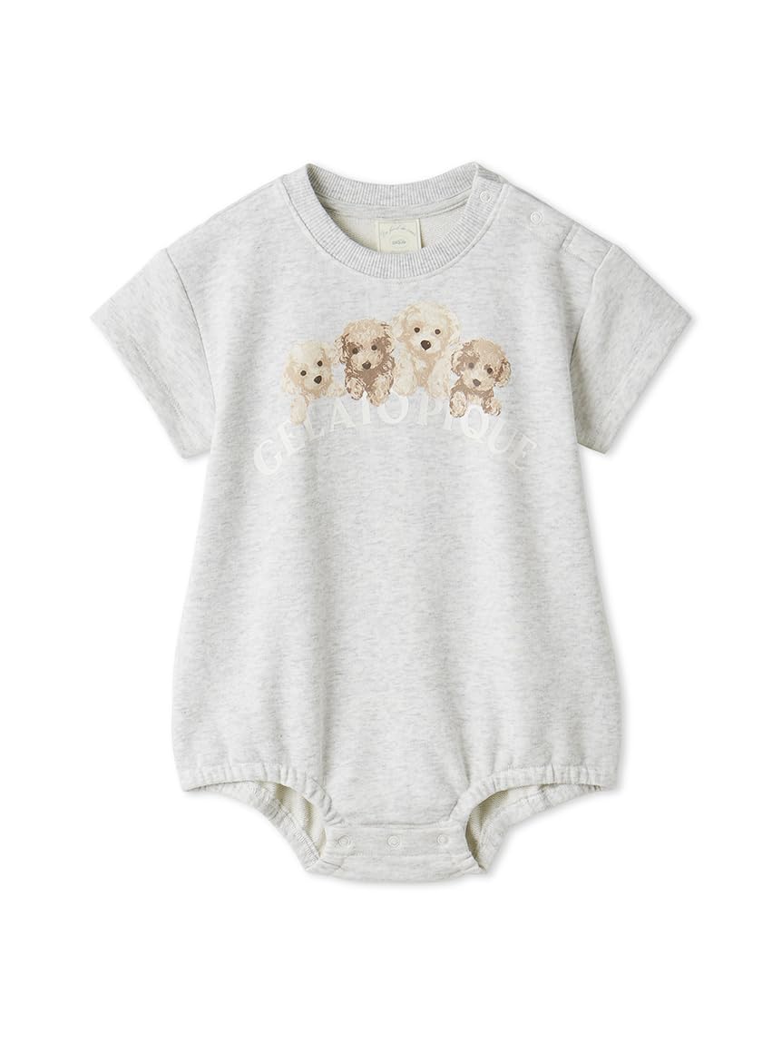 

Детский флисовый ромпер Пудель PBCO251474 GRY 70 [Gelato Pique] серый