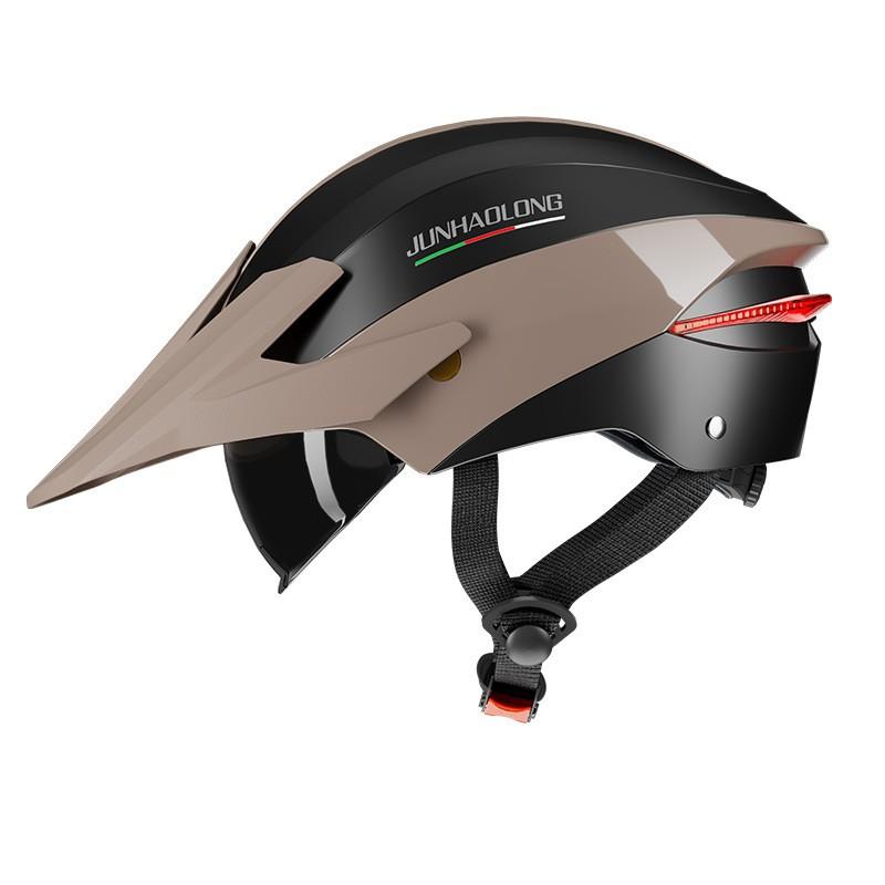 Certified ABS Half Helmet Electric Scooter Adult Use 3C Approved Safety With Dual Visor