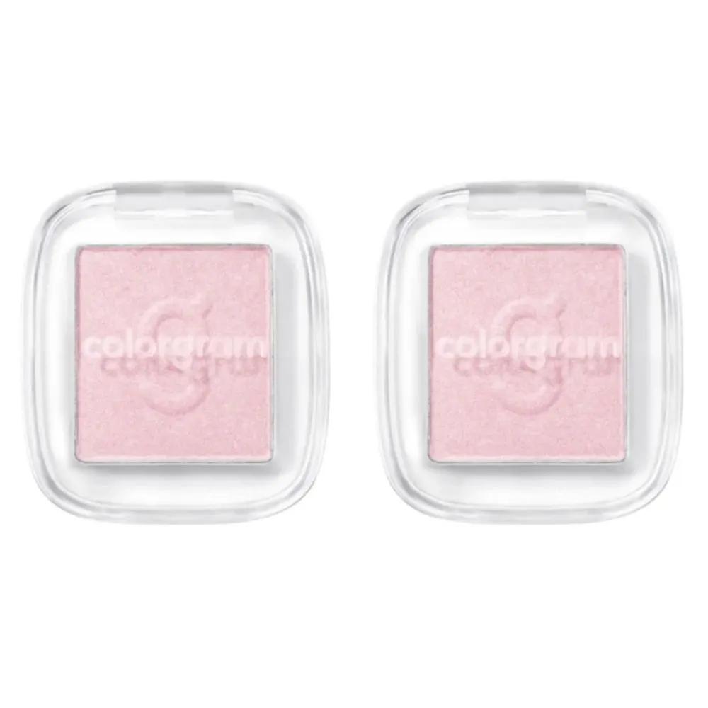 Colorgram Single Cube Eyeshadow Shimmer 07 Cool Flirting X2
