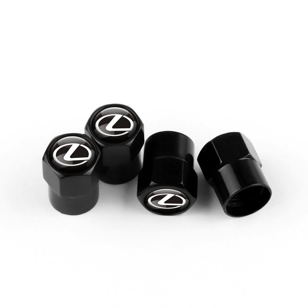 

Car Accessories Car Tire Valve Cover Wheel Air Protection Caps For Lexus CT200h NX300h RX300 RX330 EX300h F Sport IS RX NX ES LS
