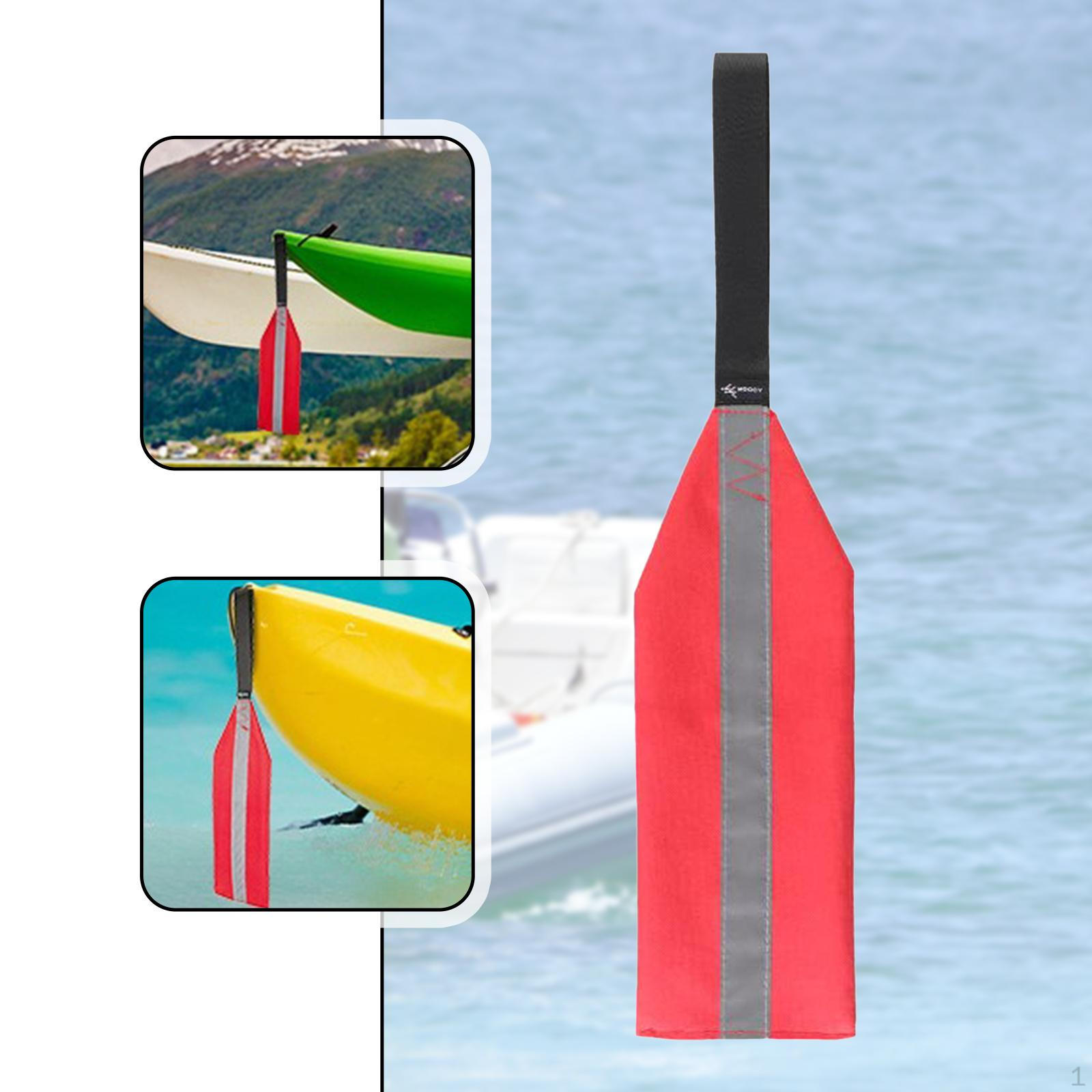 

Reflective Secure Flag for Kayaks Boats Travel Caution Indicator Canoe Warning Truck Car