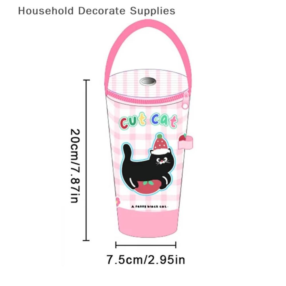 Traveling Heat Preservation Bag Carrying Handheld Bag Portable Cup Holder  Tumbler Cup Accessories