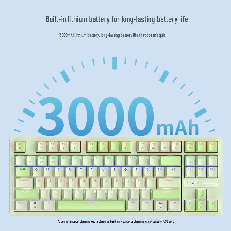 Lenovo Baiying K311 Tri-Mode 87-Key Mechanical Gaming Keyboard